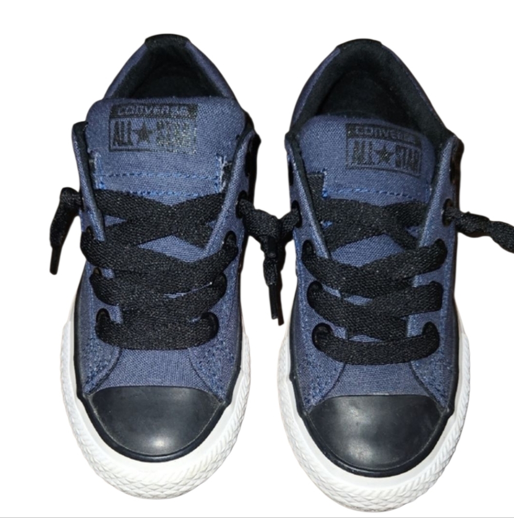 Converse Kids Navy and Black Sneakers
